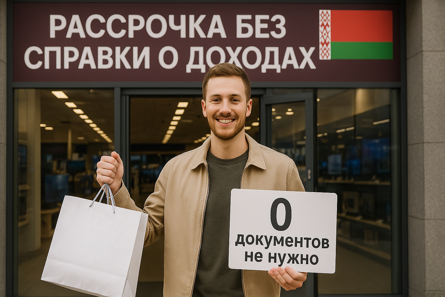 Можно ли купить в рассрочку без справки о доходах в Беларуси?